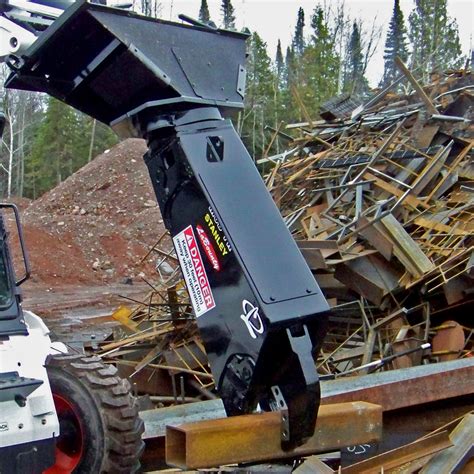 skid steer steel shear attachment|all star skid steer attachments.